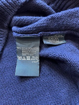 Jersey Polo Ralph Lauren Azul Marino