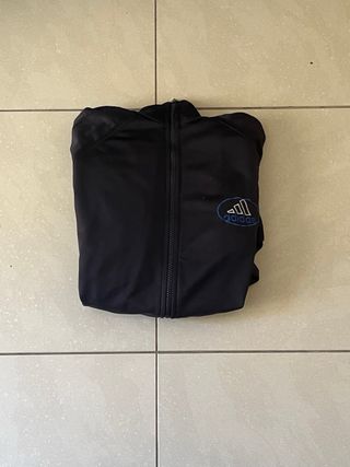 Chaqueta Adidas Negra y Azul