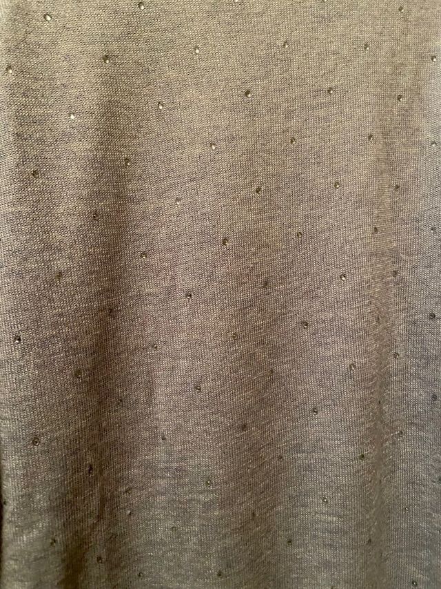 Jersey azul claro con brillos