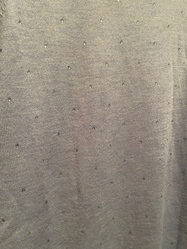 Jersey azul claro con brillos