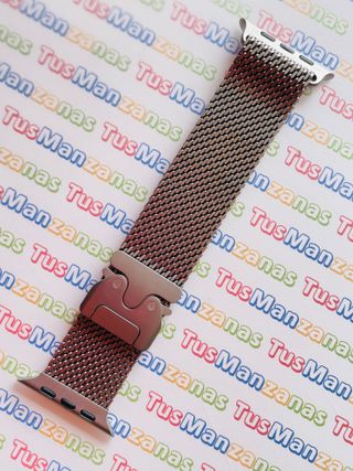 Correa Apple Watch Ultra Milanese Loop Titanio