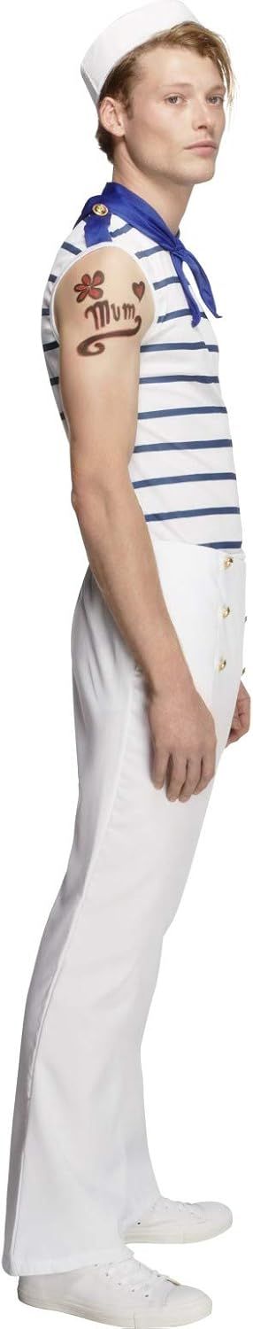 Disfraz Marinero Francés Smiffys Talla Única