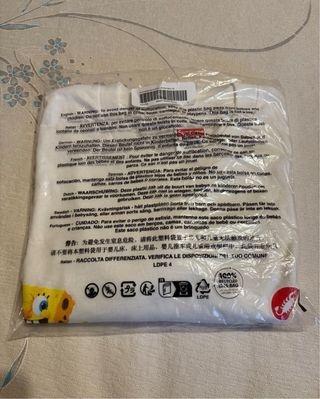 T-shirt Supreme x Spongebob manica lunga taglia S