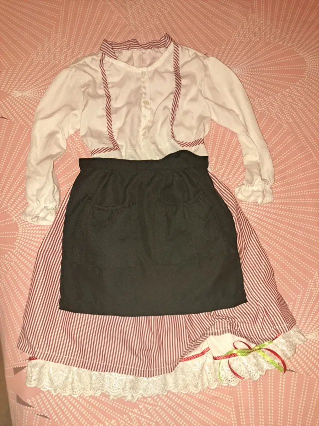 Traje Casera Niña 3-4 años