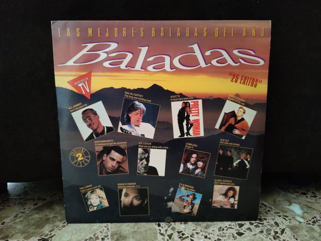 Vinilo Baladas 25 Exitos