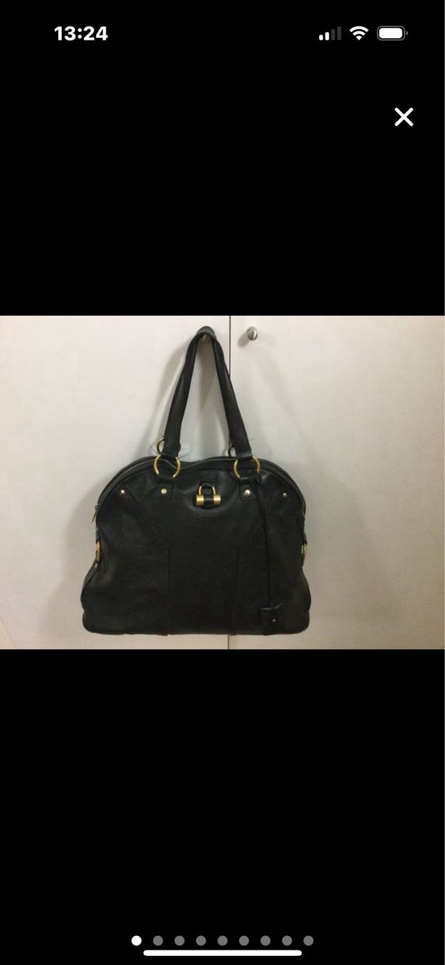 Bolso YSL Muse Dome Grande Negro