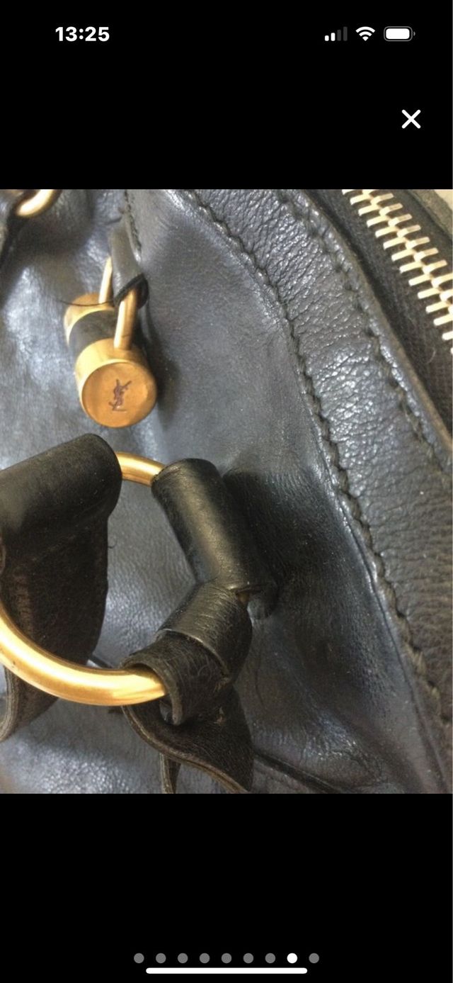 Bolso YSL Muse Dome Grande Negro