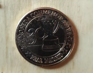 Moneda Conmemorativa Real Madrid Di Stéfano