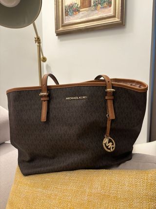 Bolso Michael Kors Marrón Original