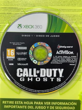 Call of Duty Ghosts, Xbox 360