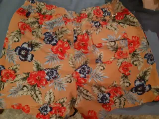 Bañador Franklin Marshall Naranja Estampado