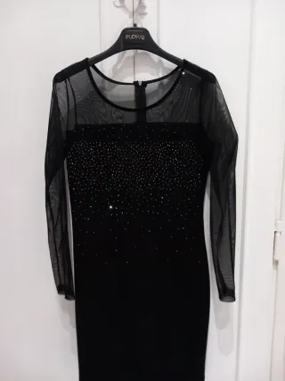 Vestitino elegante Pudka nero taglia unica