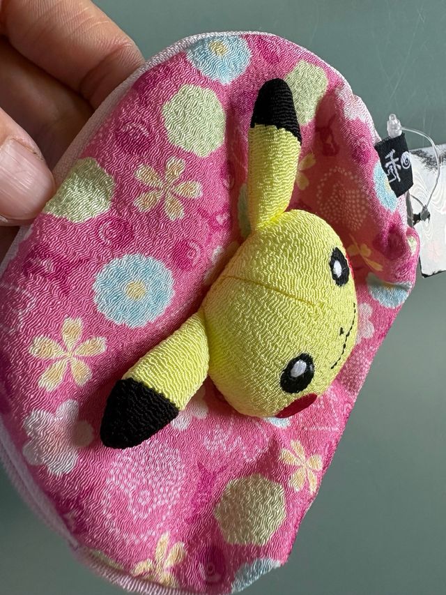 Monedero cartera Pikachu Pokémon Rosa Japón