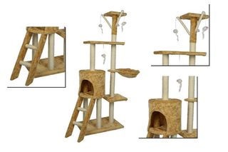 Tiragraffi nuovo con cucce h 140 cm