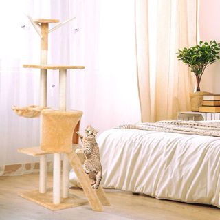 Tiragraffi nuovo con cucce h 140 cm