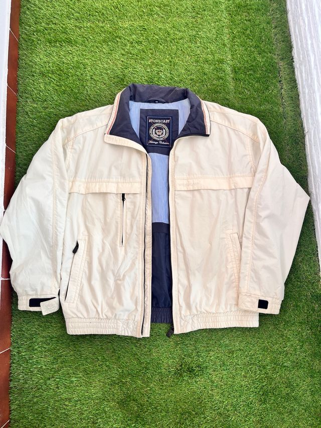 Chaqueta STONECAST Beige Hombre