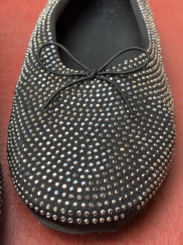 Bailarinas con pedrería Zara Niña T-32