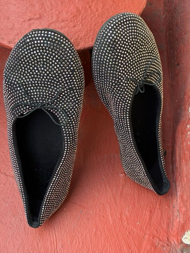 Bailarinas con pedrería Zara Niña T-32