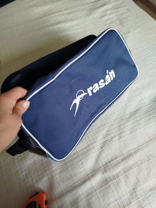 Bolsa de zapatos Rasán azul