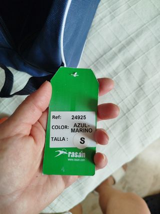 Bolsa de zapatos Rasán azul