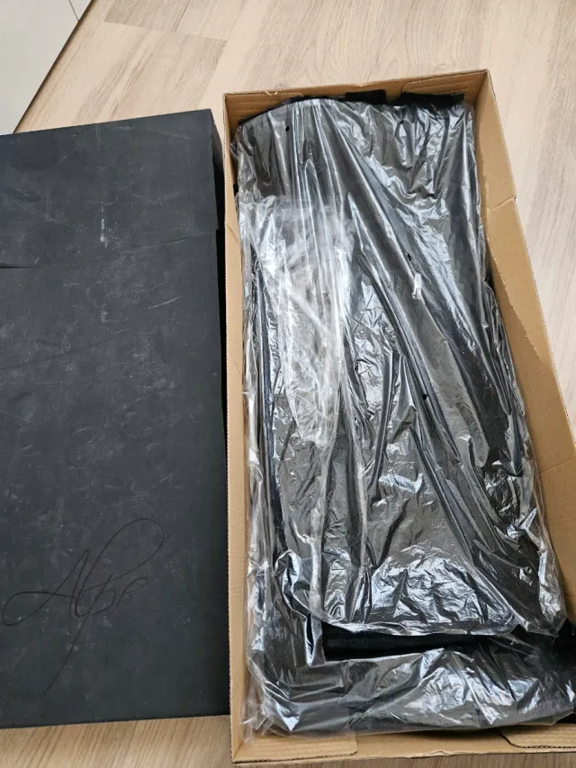 Botas altas Alpe piel negra Talla 38