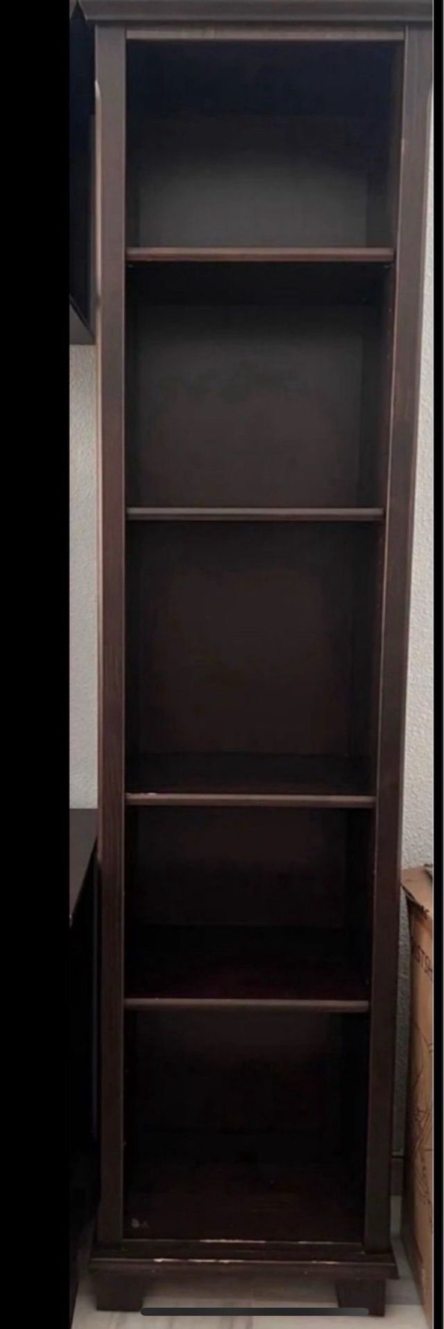 Librería Estantería Madera Oscura