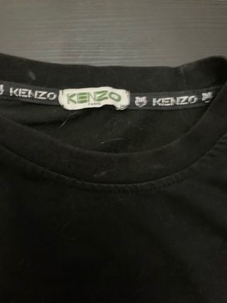 Sudadera Kenzo Negra con Tigre
