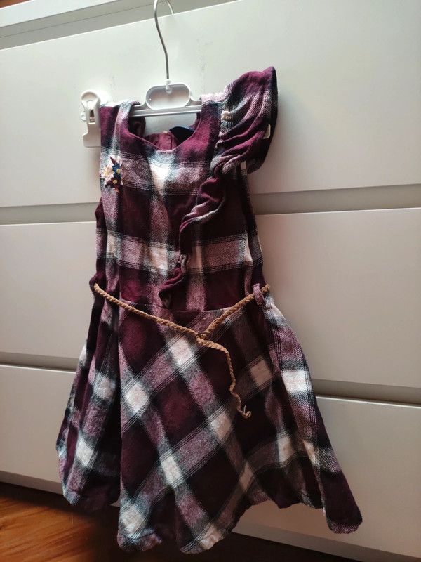 Vestito a quadri Chicco 3 anni