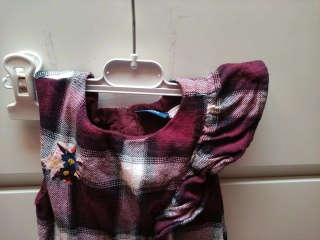 Vestito a quadri Chicco 3 anni