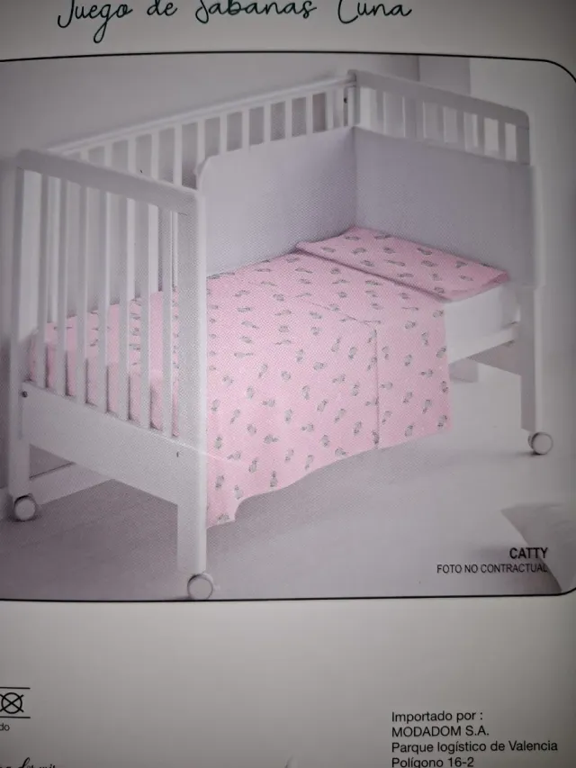 Juego Sábanas Cuna Jersey Algodón 60x120