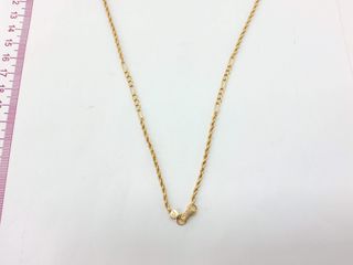 cadena oro 18k 26cm