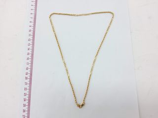 cadena oro 18k 26cm
