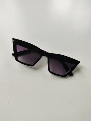 Gafas de sol estilo vintage negras