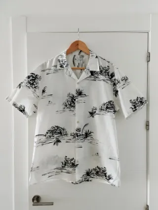 Camisa Zara Man Estampada