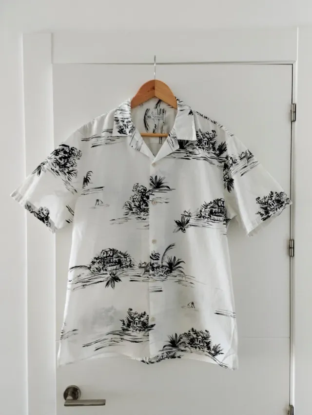 Camisa Zara Man Estampada