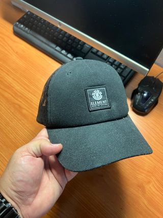 Gorra Element Rejilla Negra