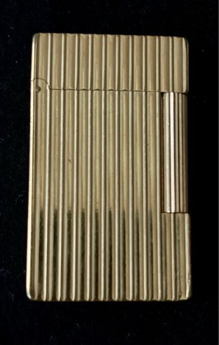 Encendedor DUPONT chapado oro 20 micras