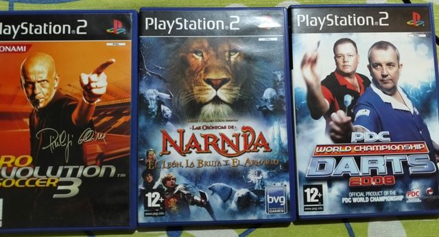Pack 3 juegos para ps2 por 8 euros.