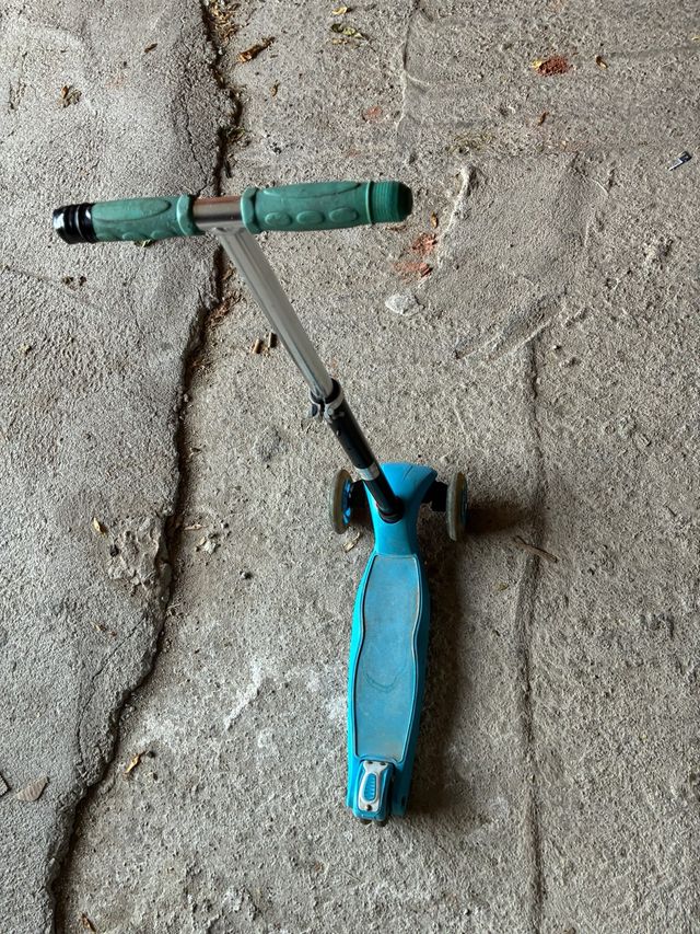 Patinete infantil 3 ruedas azul