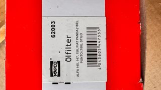 Filtro de aceite MAPCO 62003