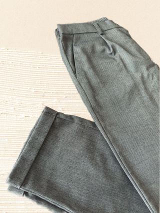 Herringbone trousers vintage style made in Italy L