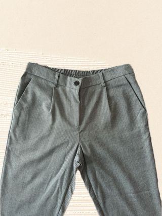 Herringbone trousers vintage style made in Italy L