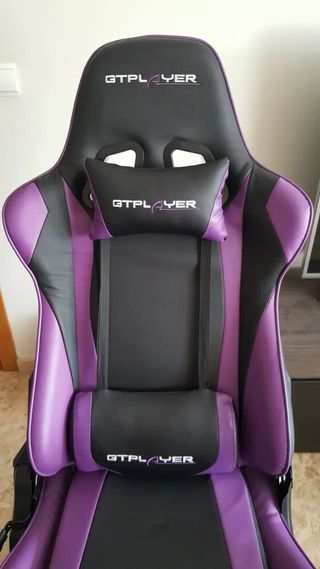 Silla Gamer GTPLAYER Negra y Morada