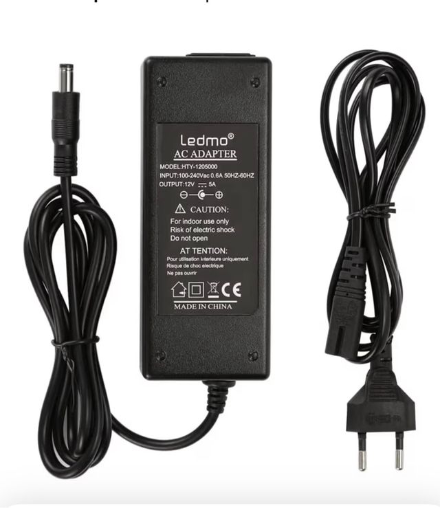Ledmo Adaptador AC 12V 5A