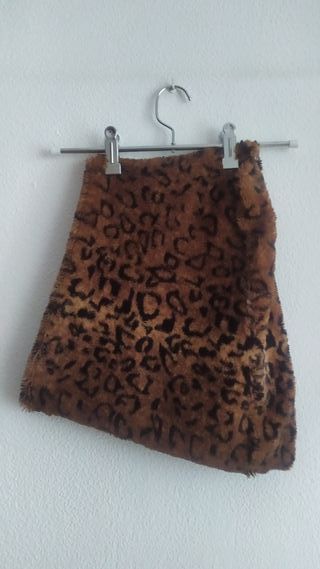 Bufanda tipo cuello, estampado animal