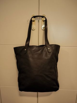 Bolso Tote Piel Marrón Ralph Lauren