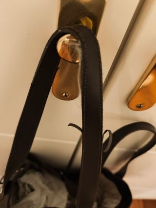 Bolso Tote Piel Marrón Ralph Lauren