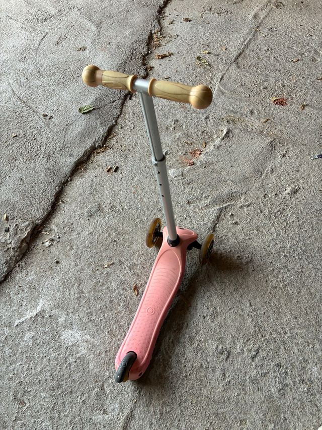 Patinete infantil 3 ruedas rosa