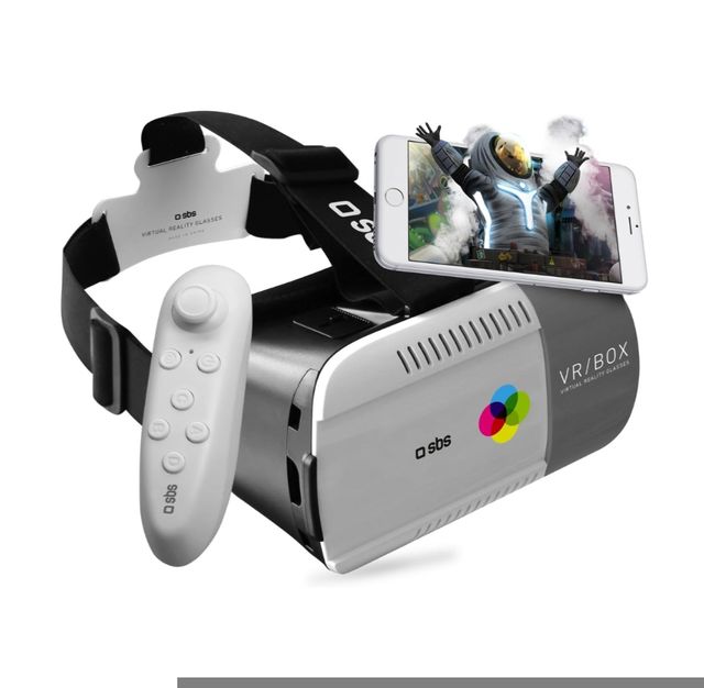 SBS – Gafas de realidad virtual y joystick para smartphones