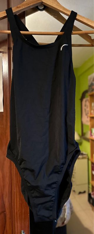 Bañador Nike Negro Mujer